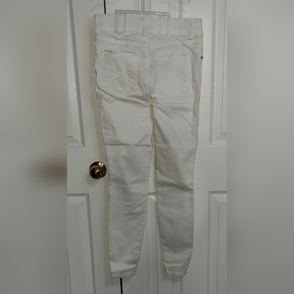 SPANX white cropped skinny jeans size Small - Picture 3 of 6